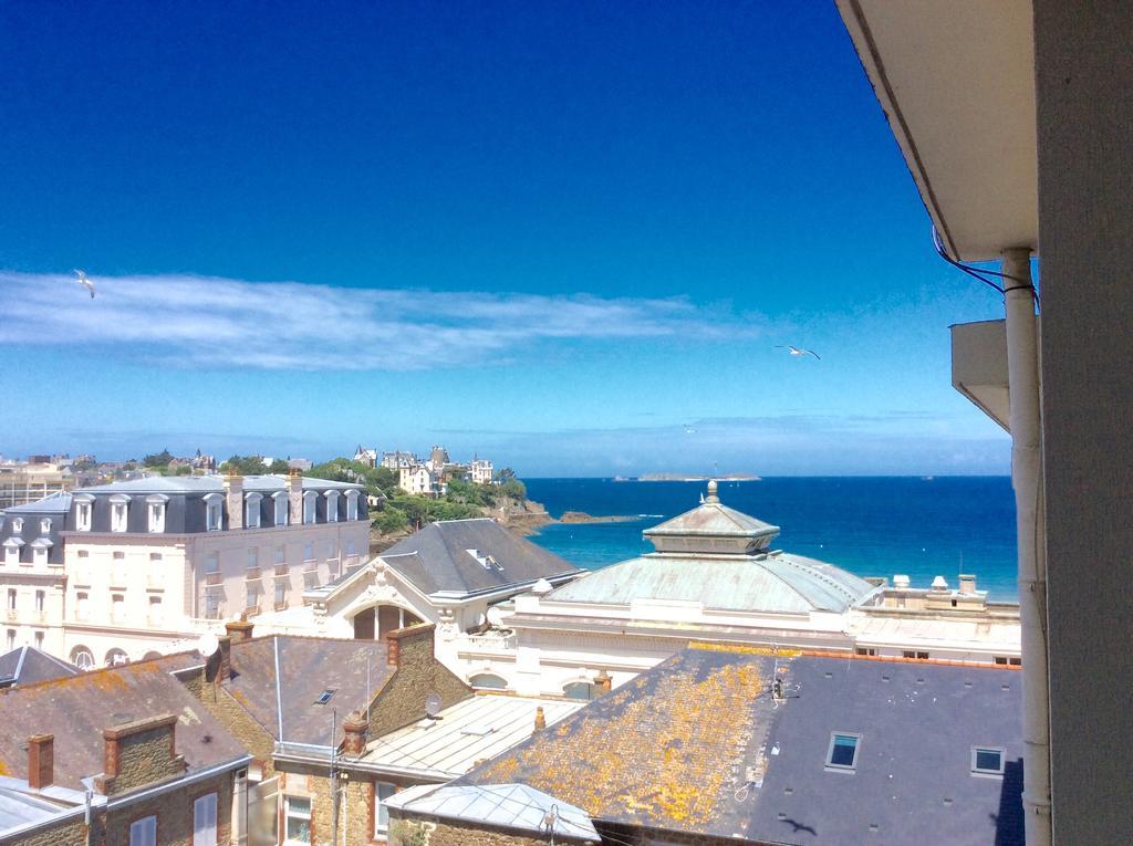 Les Studios Vue Mer Le Matlo Dinard Esterno foto
